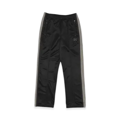 NEEDLES x Loftman Exclusive Track Pants Poly Smooth "BlackBeige"