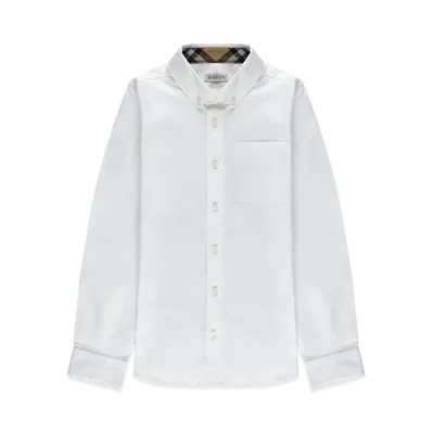 Burberry Kids Shirts "White"