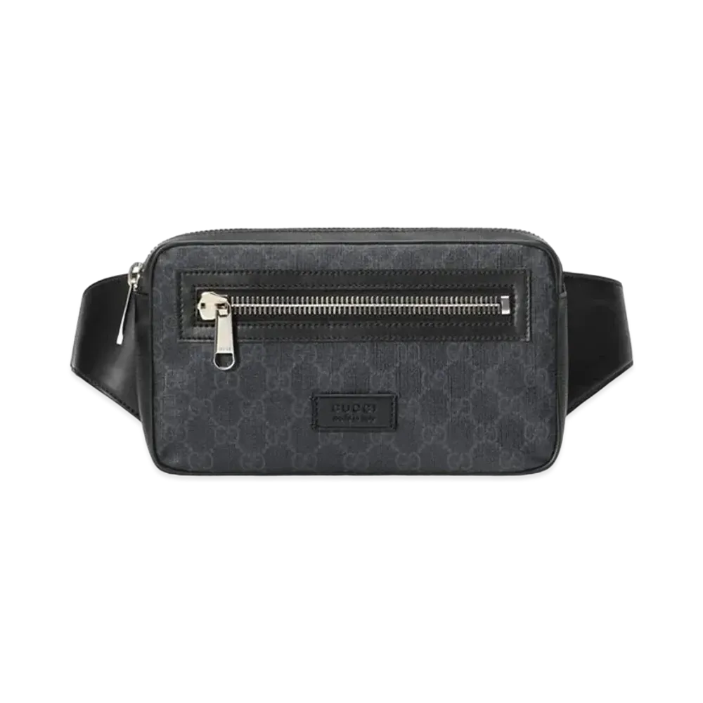 GUCCI GG Black Belt Bag "Black"