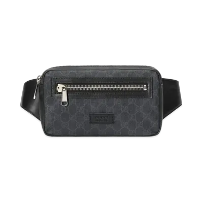 GUCCI GG Black Belt Bag "Black"