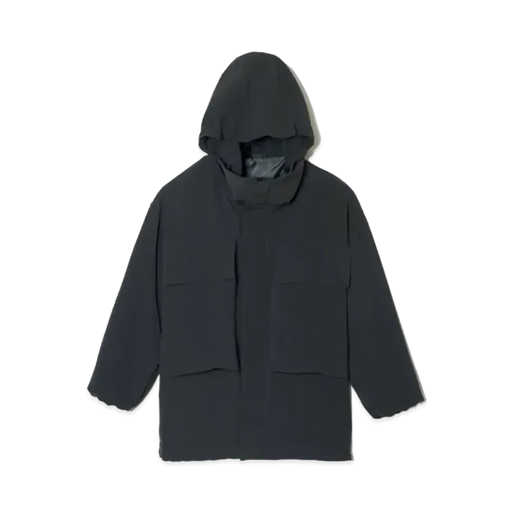 N.HOOLYWOOD Hooded Coat "Charcoal"