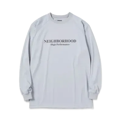 NEIGHBORHOOD TECH / E-CREW . LS "Gray"