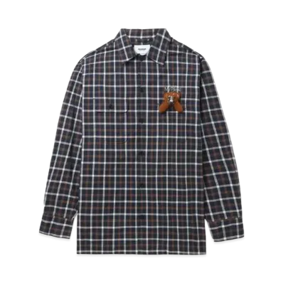 doublet With My Friend Check Shirt "Navy"