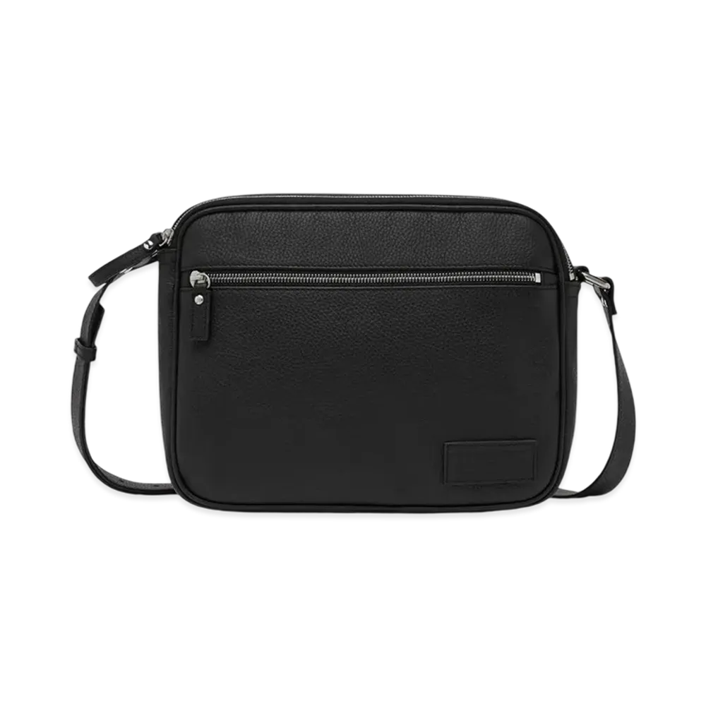 MM6 Maison Margiela Leather Messenger Bag "Black"