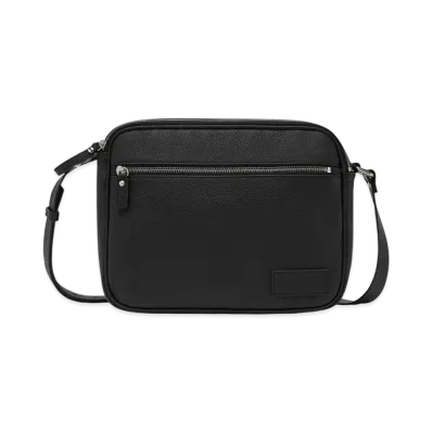 MM6 Maison Margiela Leather Messenger Bag "Black"