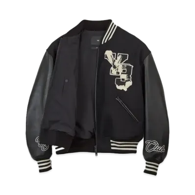 Y-3 Letterman JKT "Black/Black"