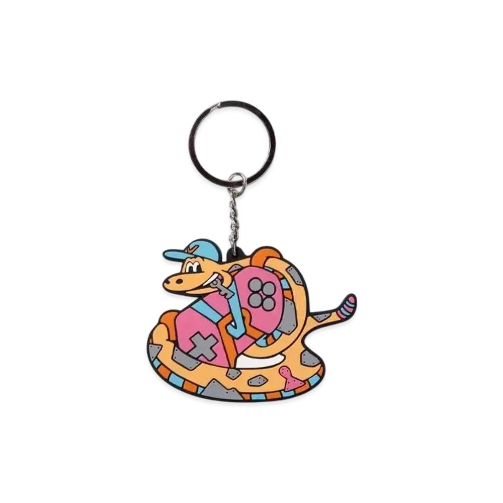 VAULTROOM Key Snake Rubber Key Chain "Multi"