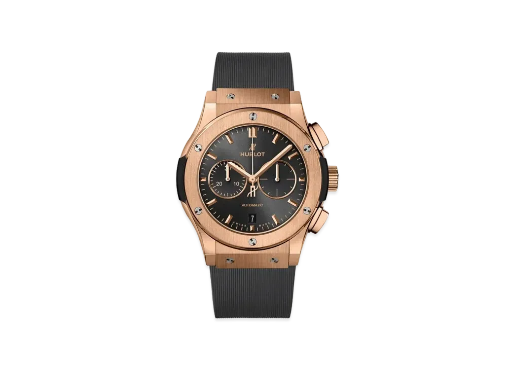 HUBLOT Classic Fusion Racing Grey Chronograph King Gold 42mm