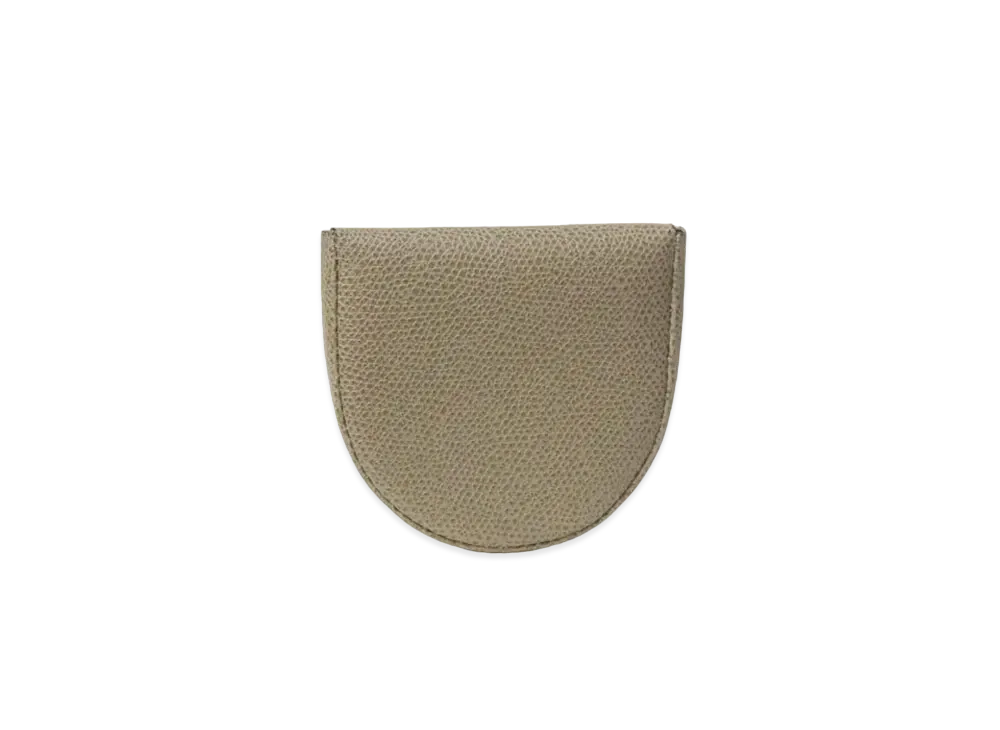 Valextra Horseshoe Type Coin Case "Oyster Gray"