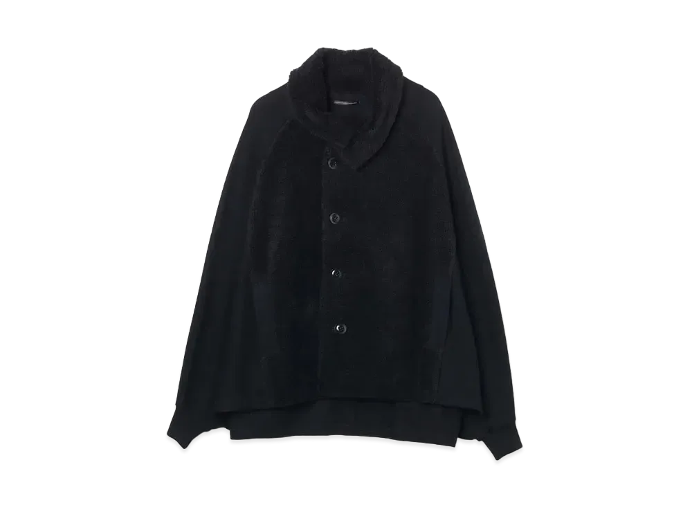 Yohji Yamamoto Y's POLYESTER BORE PONCHO "Black"