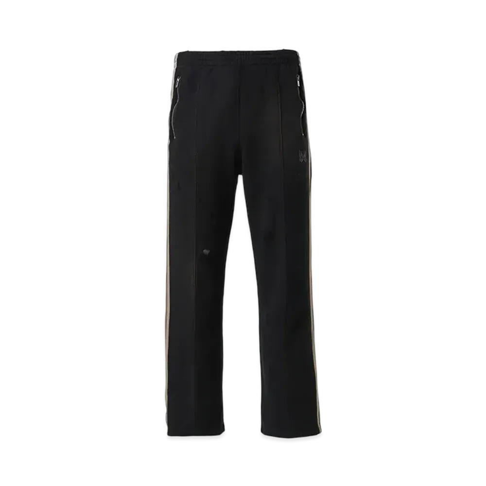 NEEDLES x NUBIAN Track Pant - Cotton Jersey "Black"