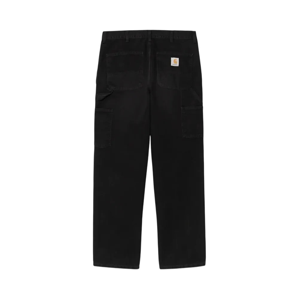Carhartt WIP Single Knee Pant "Black(Stone Canvas)"