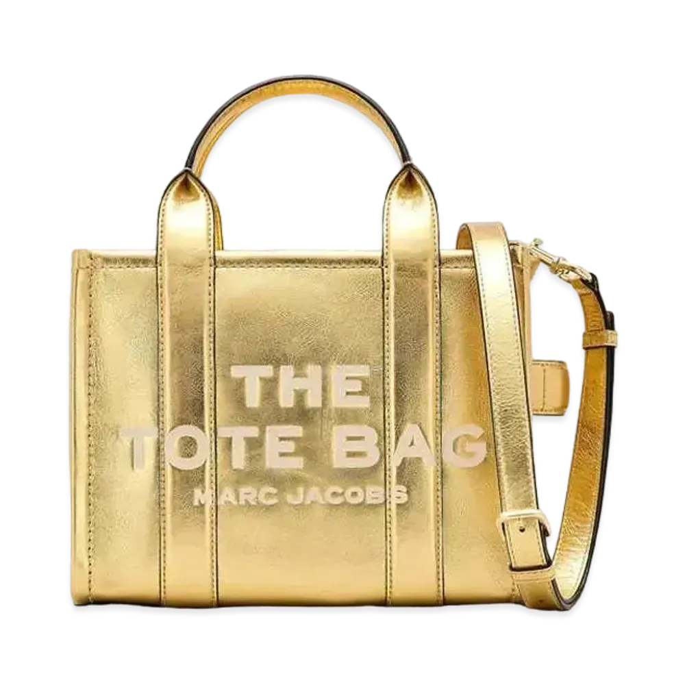 Marc Jacobs The Metallic Tote Bag Small "Gold"