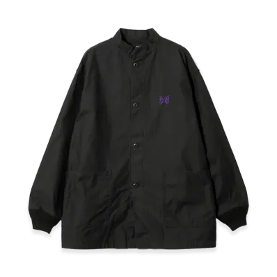 NEEDLES Army Shirt - Reversed Sateen "Black"