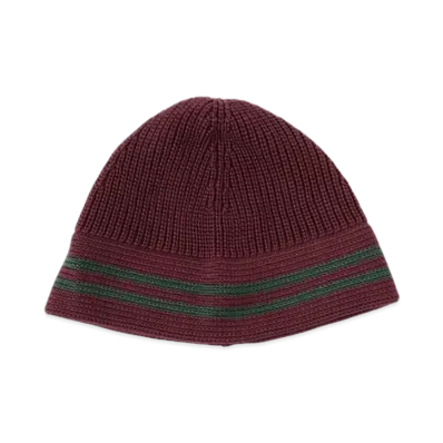 BEAMS Knit Sailor Hat "Wine"