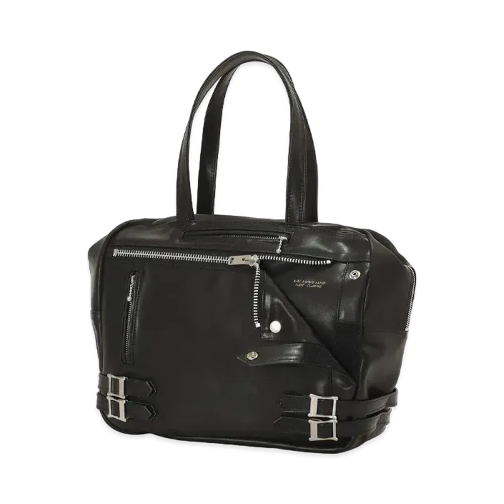 UNDERCOVER Cow Leather Rider Bag "Black"