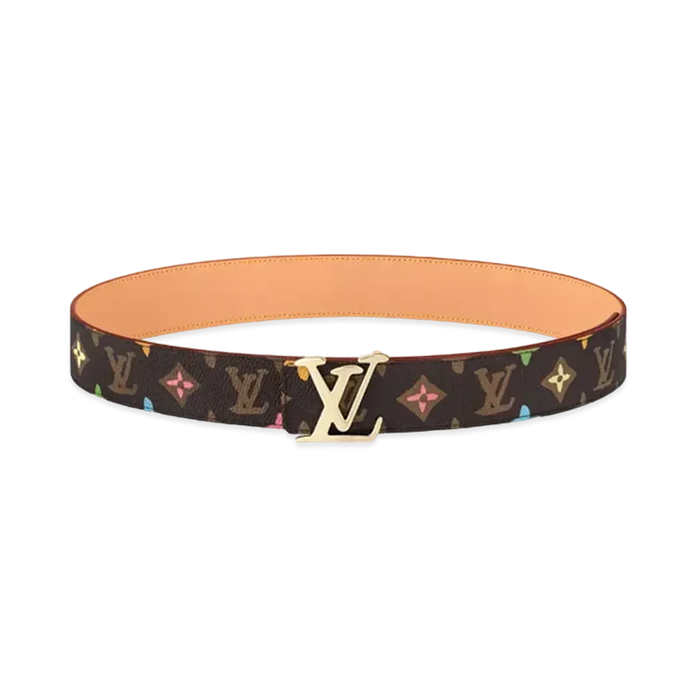 Tyler, The Creator x Louis Vuitton LV Tag 40mm Reversible Belt "Marron"