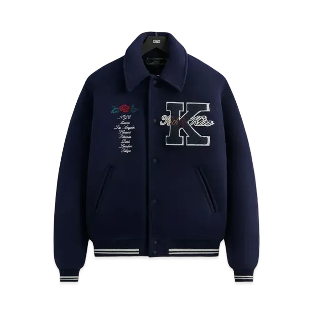 Kith Wool Coaches Jacket "Nocturnal"