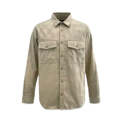 ANREALAGE AZ Chino Shirt "Beige"