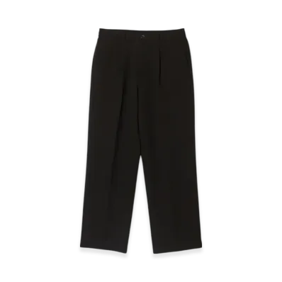 N.HOOLYWOOD Wide Tapered Easy Slacks "Black"