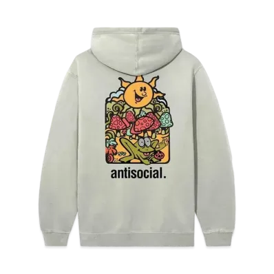 ANTI SOCIAL SOCIAL CLUB Frog Trip Hoodie "Dusty Sage"