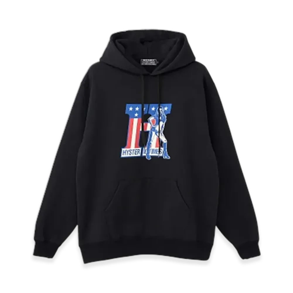 HYSTERIC GLAMOUR H Times Hoodie "Black"