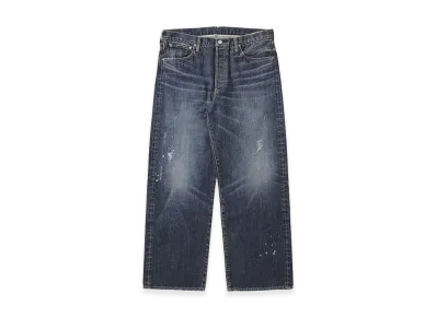 visvim Social Sculpture 01 Wide DMGD-1 "Indigo"