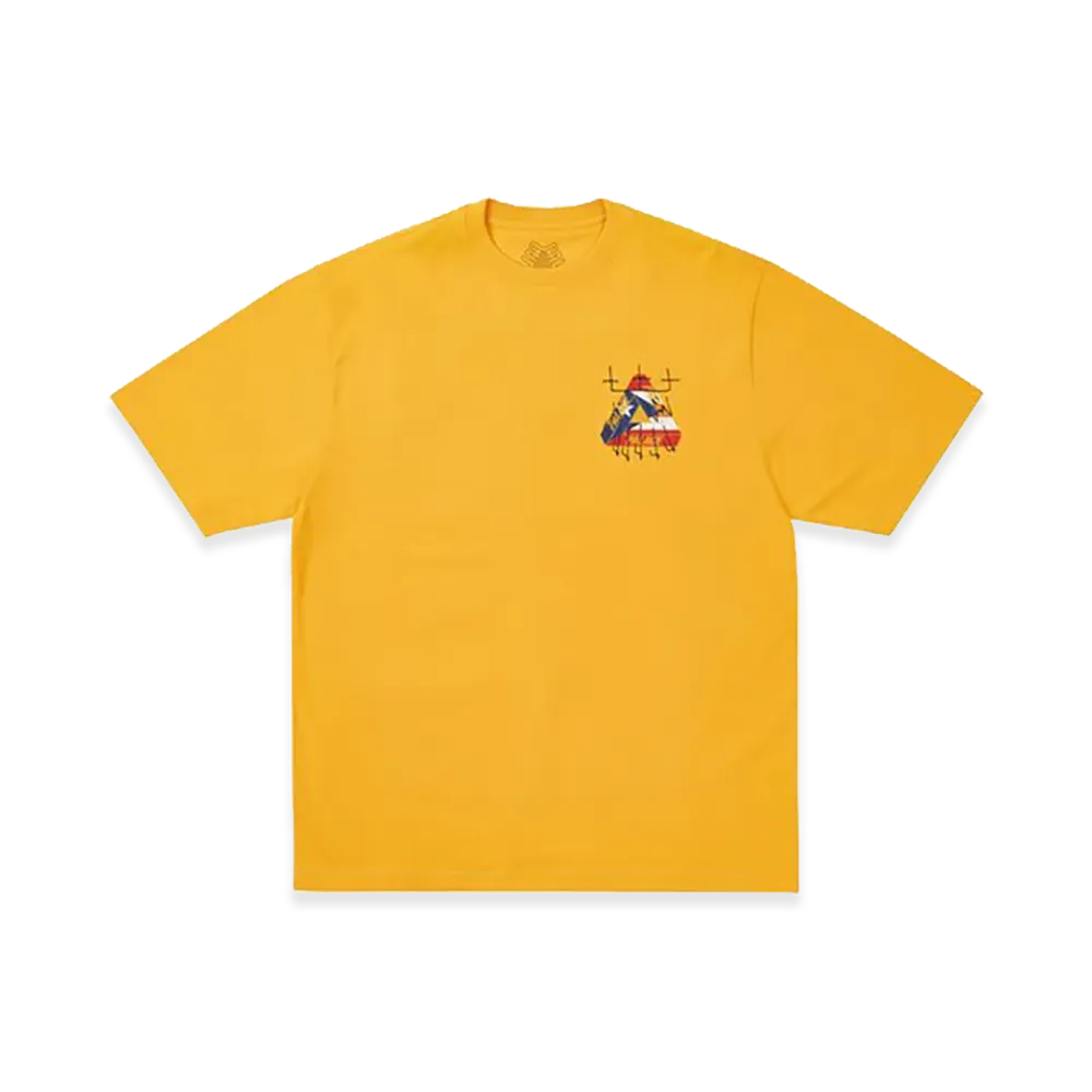 PALACE King Tri T-Shirt "Sunny Yellow"