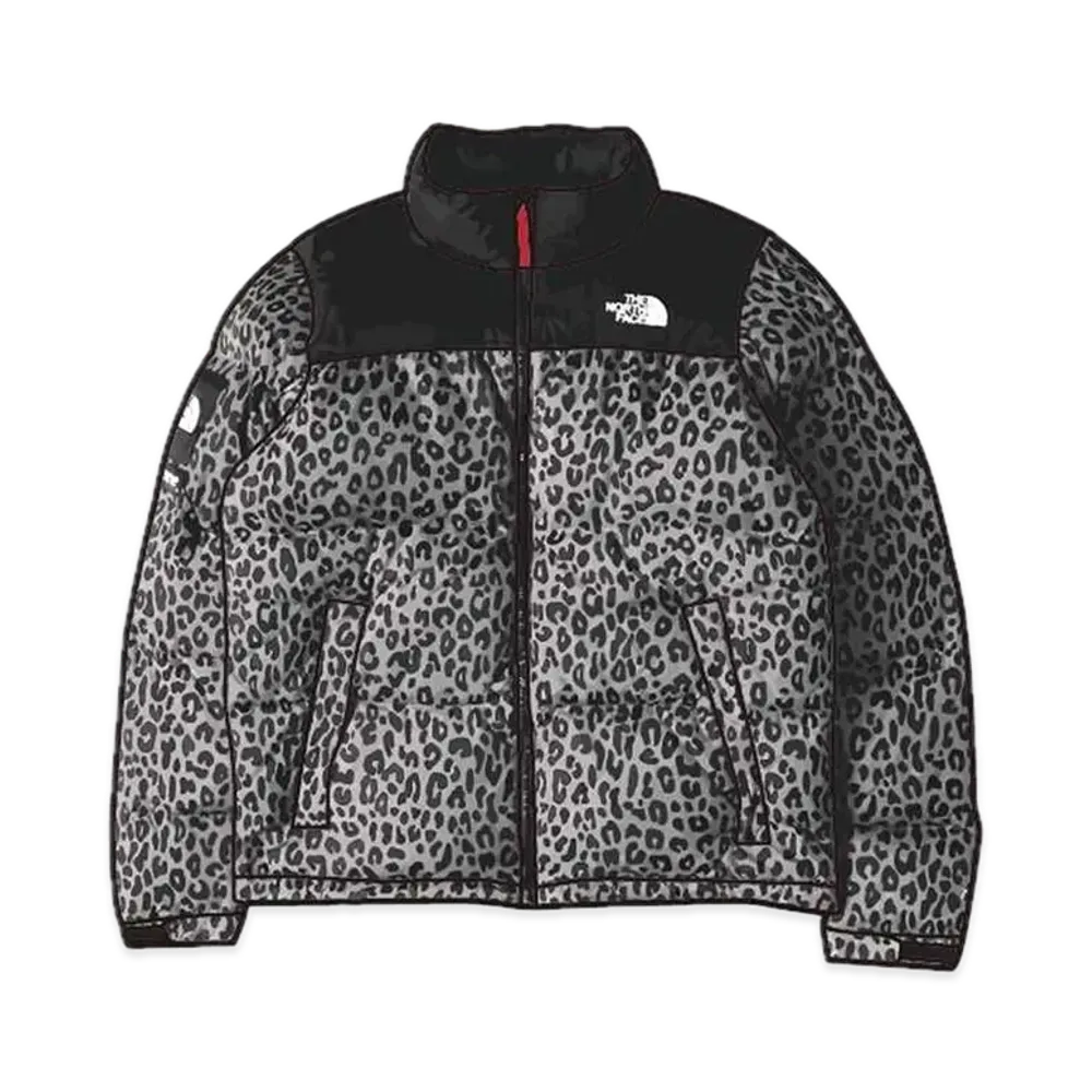 Supreme x The North Face Nuptse Down Jacket "Black Leopard"