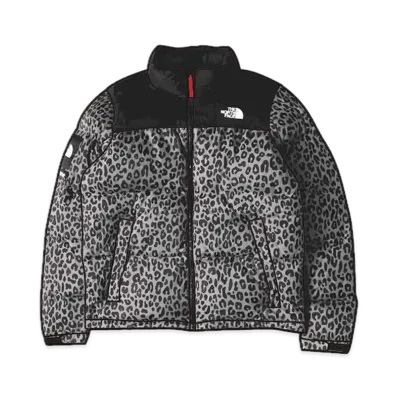 Supreme x The North Face Nuptse Down Jacket "Black Leopard"