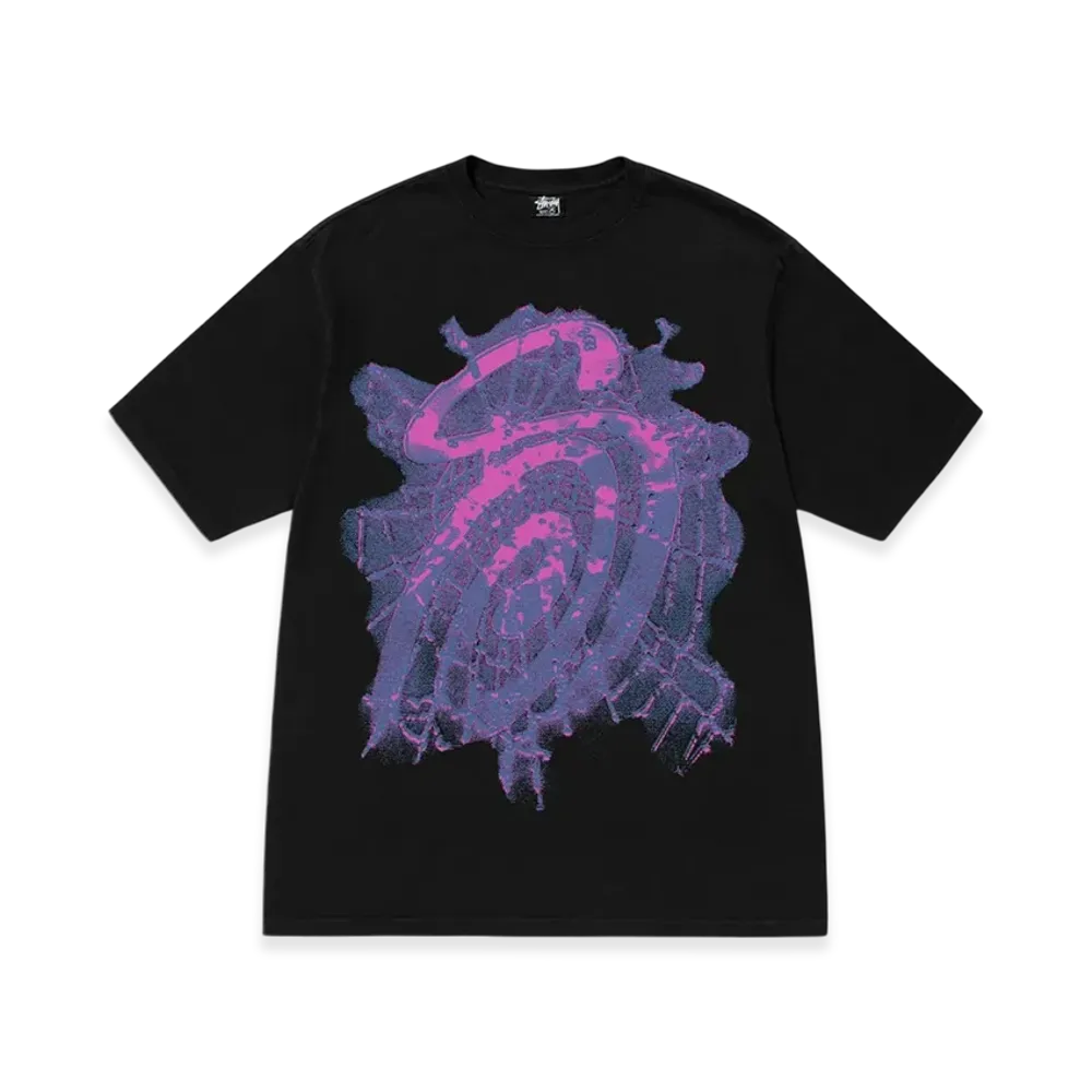 Stussy Web Pigment Dyed Tee "Black"
