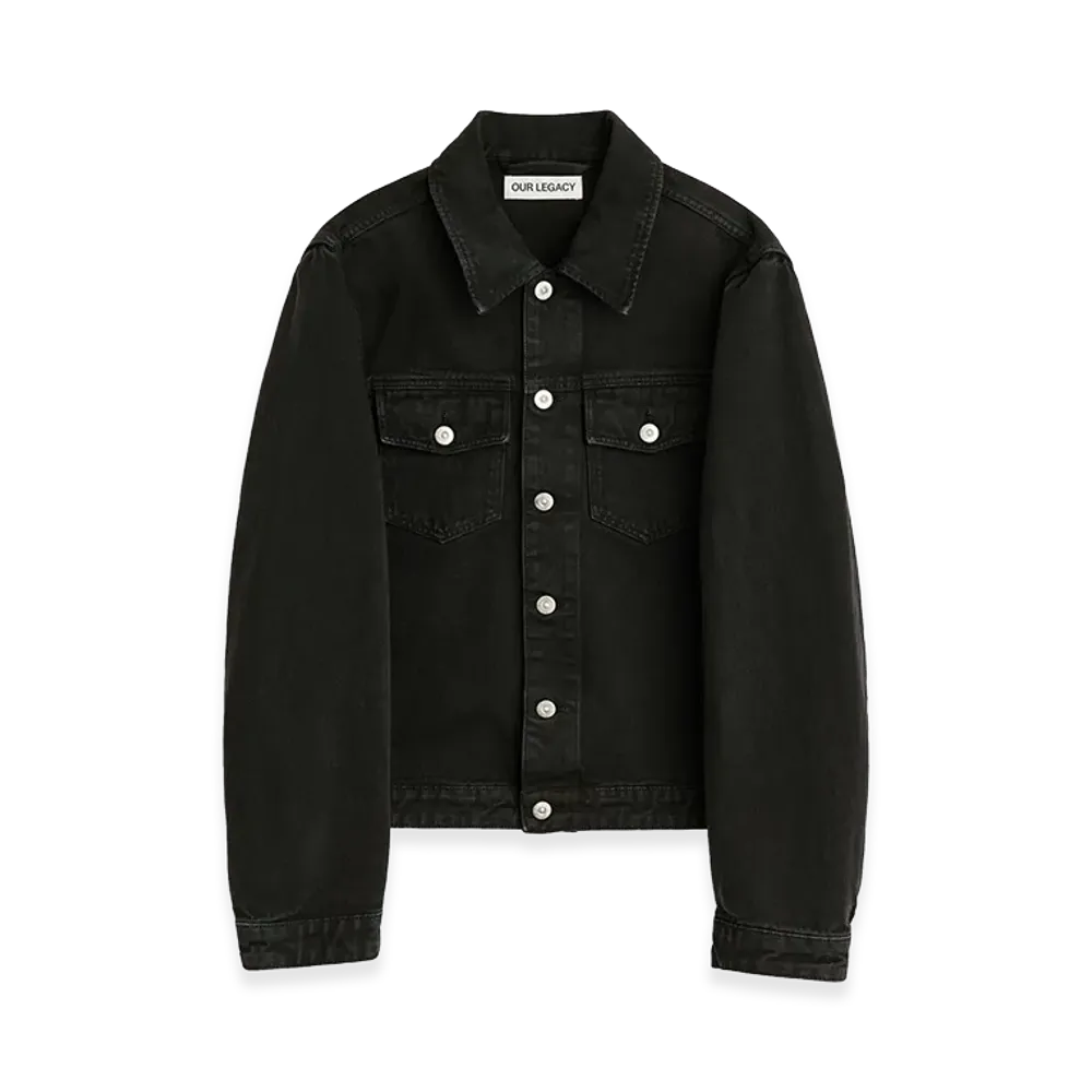 OUR LEGACY Origin Jacket "Overdyed Highway Black"