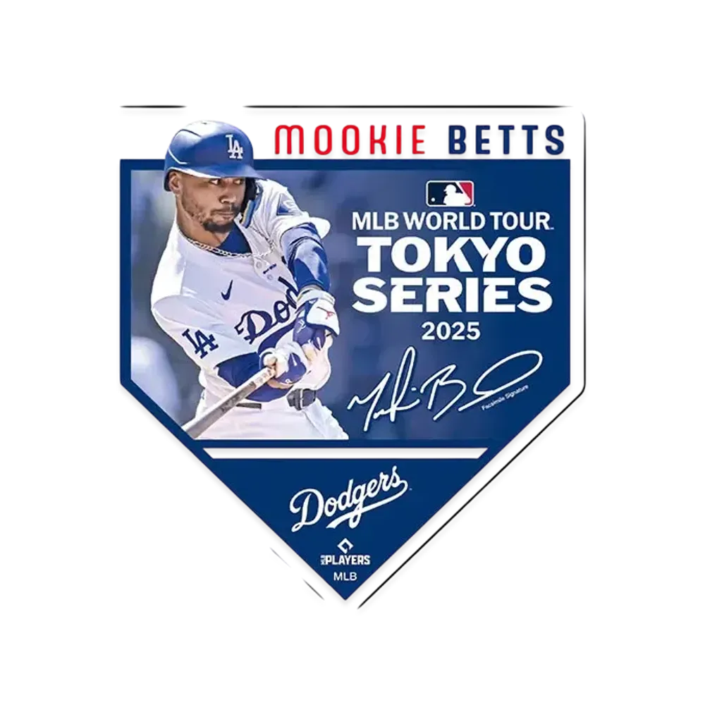 MLB Wincraft Dodgers Mookie Betts ウィンクラフトTokyo Series Opening Game Magnet