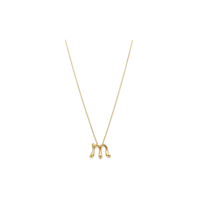 Tiffany & Co. Elsa Peretti Small Alphabet Pendant M "18K Yellow Gold"
