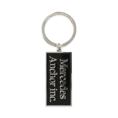 Mercedes Anchor inc. Logo Keychain "Silver"