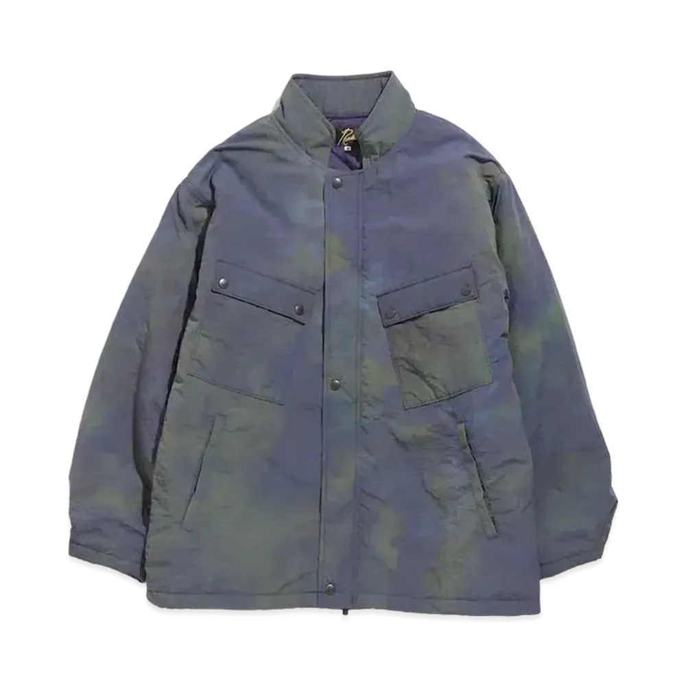 Needles C.P. JACKET - NYLON TUSSORE / UNEVEN DYE "Egg Plant"
