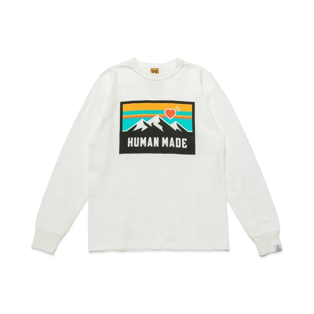 HUMAN MADE OUTDOOR LONG-T "White"