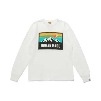 HUMAN MADE OUTDOOR LONG-T "White"