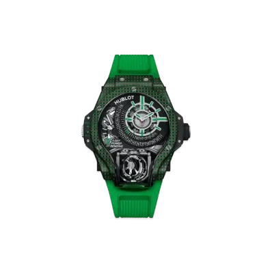 HUBLOT MP MP-09 Tourbillon Bi-Axis Green 3D Carbon 49mm