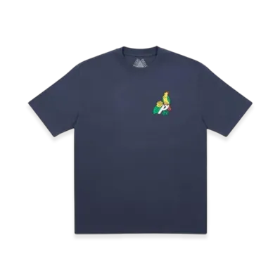 PALACE Parrot Palace-3 T-Shirt "Navy"