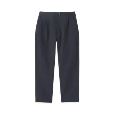 Goldwin One Tuck Tapered Stretch Pants (Unisex) "Navy"