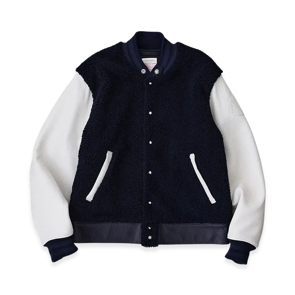 NICENESS Canucks Grizzly Stadium Jacket "Navy"