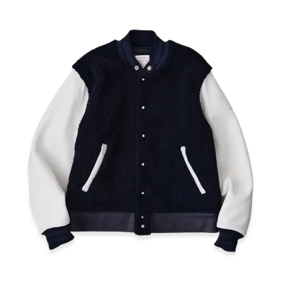 NICENESS Canucks Grizzly Stadium Jacket "Navy"