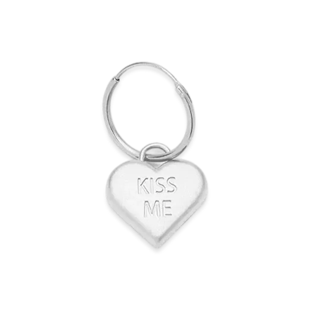FACETASM x Vibe Harslof Kiss Me Earring "Silver"