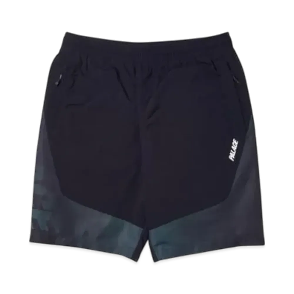 PALACE D. Fade Shell Shorts "Black"