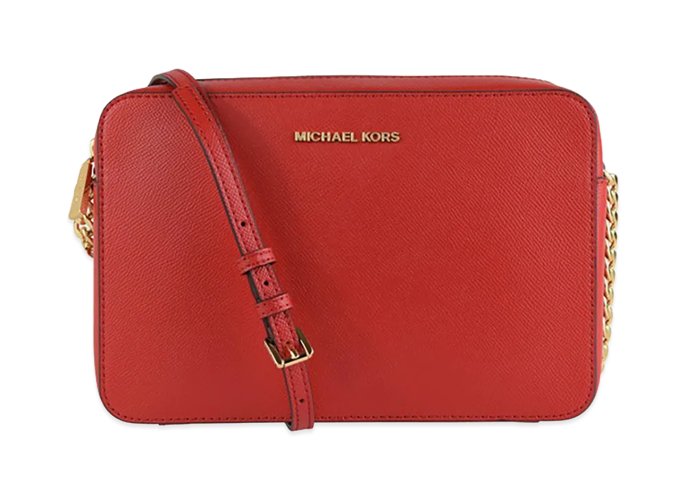 MICHAEL KORS Women's Crossbodies LG EW "Red"