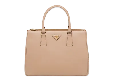 PRADA Galleria Saffiano Leather Large Bag "Beige Pink"