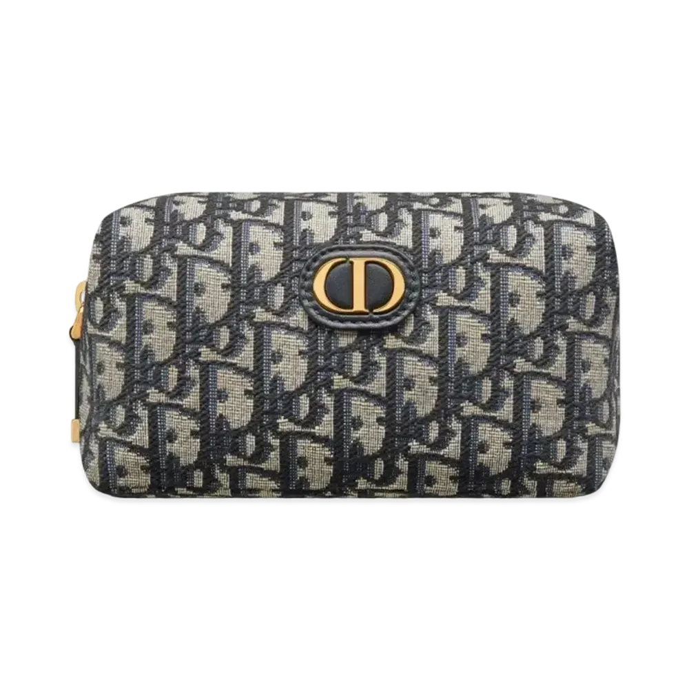 Dior 30 Montaigne Venus Pouch Dior Oblique Jacquard "Blue"