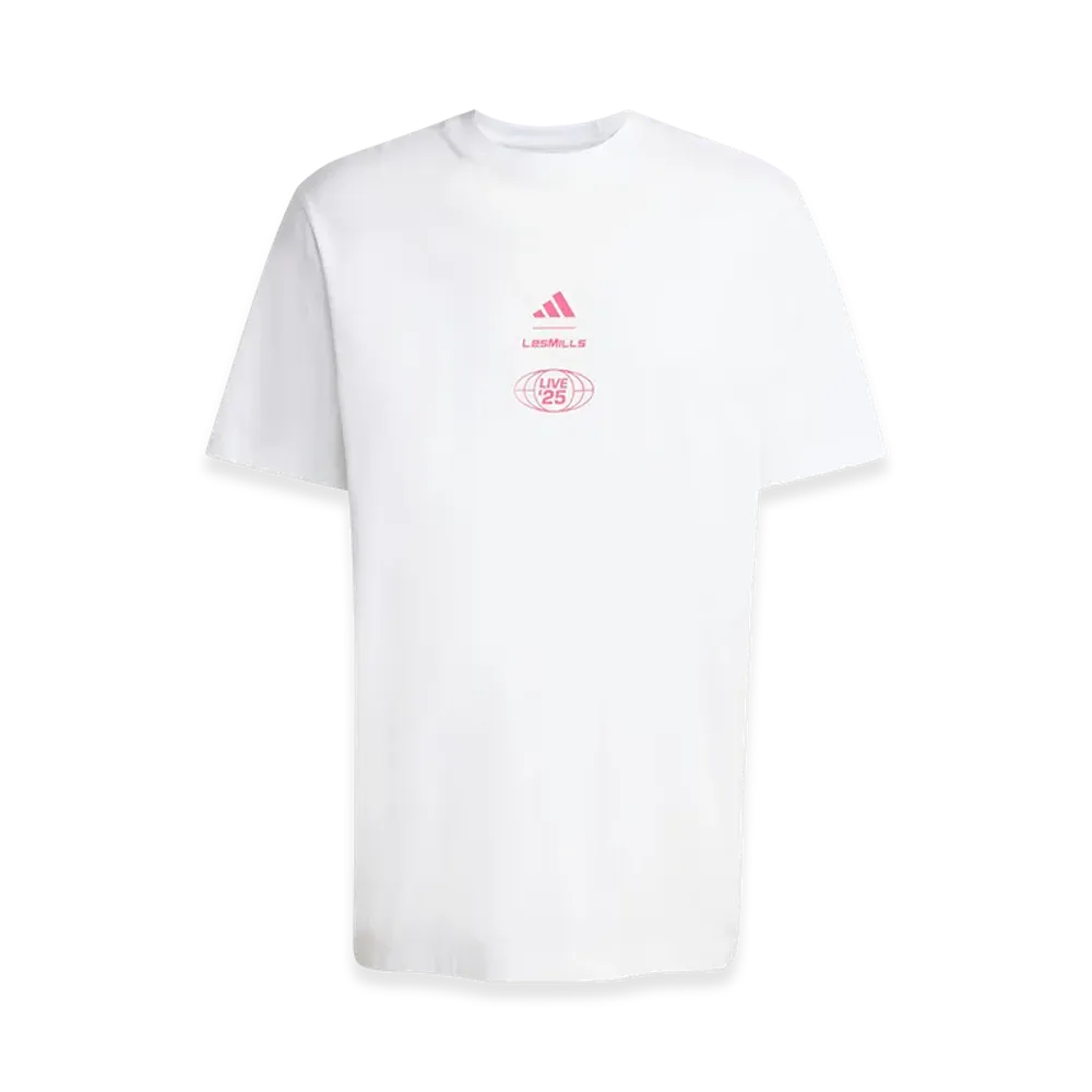 adidas Les Mills Tour Graphic T-Shirt "White"