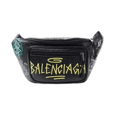 BALENCIAGA Explorer Graffiti Belt Bag